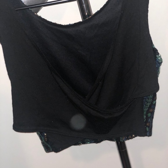 Crop sequins top - Picture 2 of 3